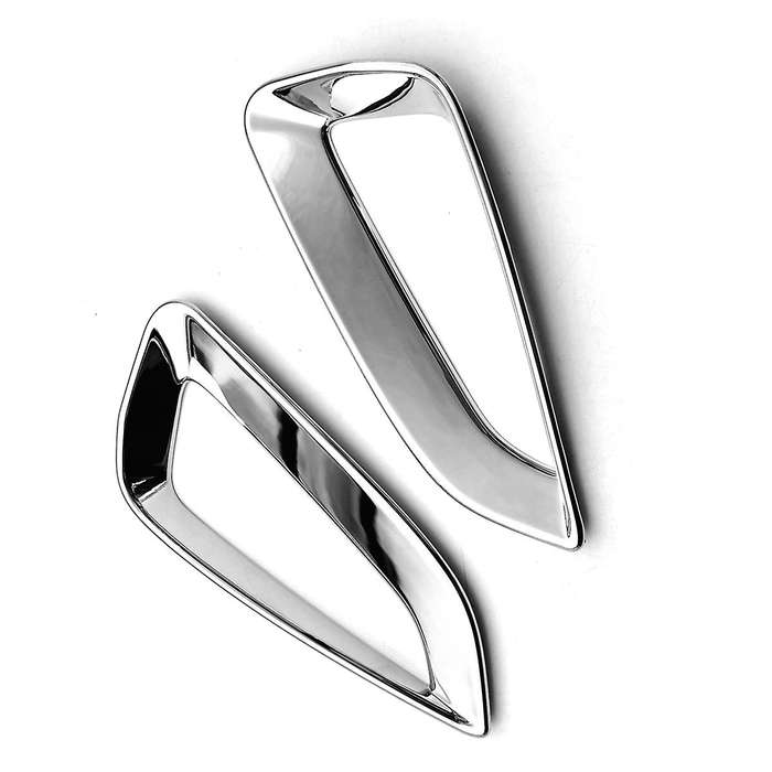 for Yaris Xp 210 2020 2021 2 2023 Rear Fog Light Reflector Lamp Cover Trim Foglight Bezel Decoration