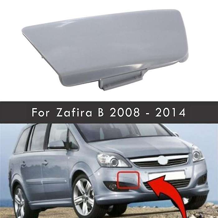 for Zafira B 2008 - 2014 Front Bumper Towing Eye Cover Cap Front Trailer Cover