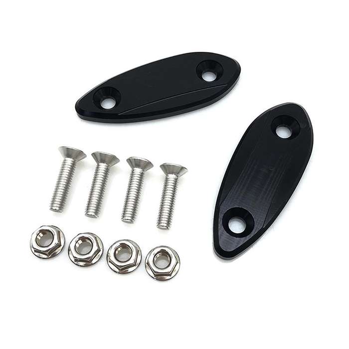for ZX25R 2021-2023 ZX6R 2009-2015 Motorcycle Block OFF Plate Rear View Mirror Hole Cover Chassis Co