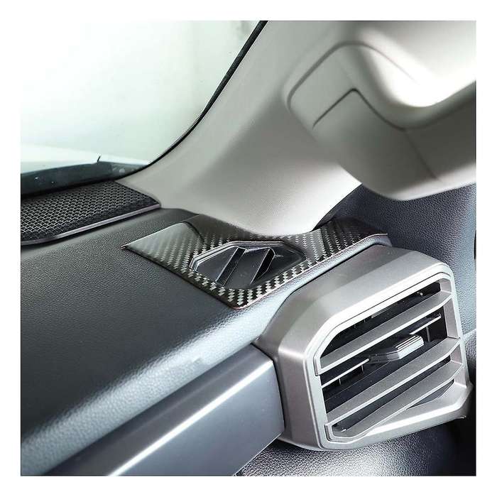 For2022-2023 Instrument Panel Air Outlet Sticker Real Carbon Fiber Soft