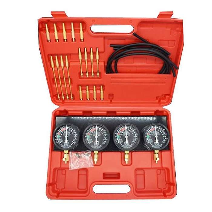 Four-Cylinder Vacuum Carburetor Synchronizer Sync 4 Gauge Motorcycle Balancer Vacuum Meter Synchrono