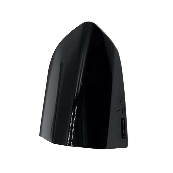 FR3Z-63218A15-AA Car Front Left Driver Side Exterior Door Handle Cover Cap for 2015-2020 Black