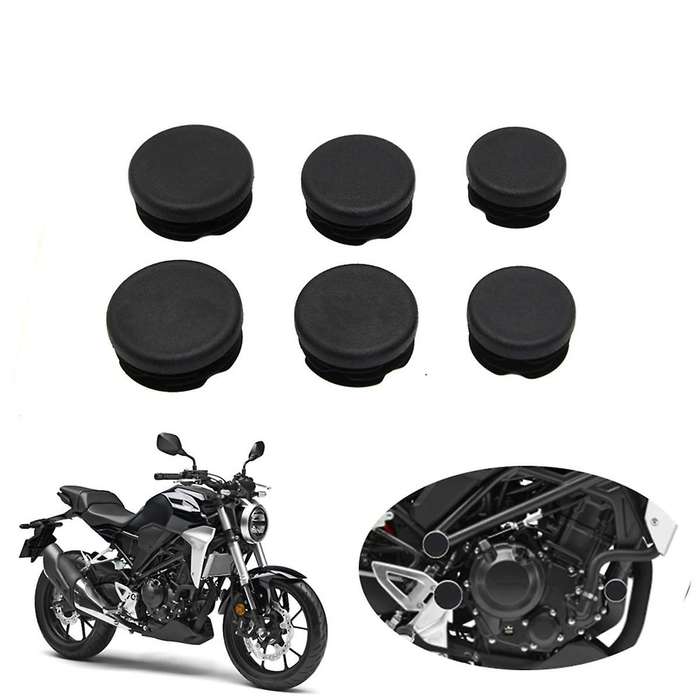 Frame Hole Cover Caps Plug Decorative Frame Cap Set for CB125R CB150R CB250R CB300R 2018-2021