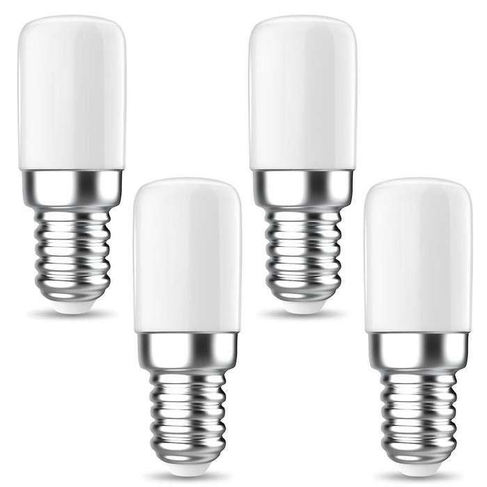 Fridge Bulb, 1.5W E14 LED Light Bulb, 150LM Warm White 3000K Energy Saving Light Bulbs, for Fridge,