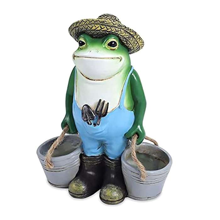 Frog Garden Decor, Frogs Garden Statue for Yard, Garden, Indoor Outdoor Decoration and Housewarming