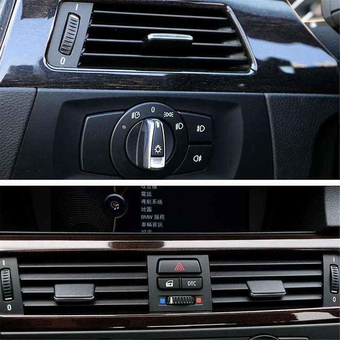 Front A/C Air Vent Outlet Tab Clip Repair Kit for 3 Series E90 2005-2012 Front A/C Air Conditioning