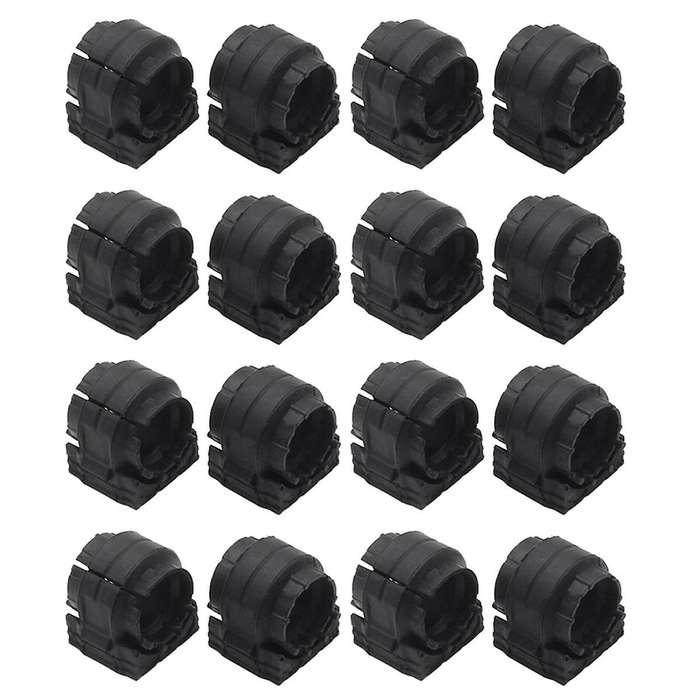 Front Axle Anti-Roll Bar Bushing Kit 13281784 Bushing Isolation Stabilizing Rubber for Opel (16pcs)