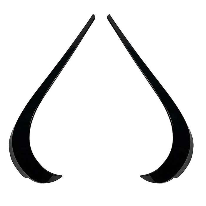 Front Bumper Fog Lamp Cover Trim Stickers Accessories for GLA220 GLA250 X156 2017-2019
