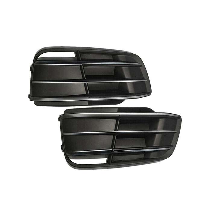 Front Bumper Grille Fog Lamp Cover Trim Fog Lamp Cover Fog Lamp Grille Car Suitable for Q5l 2018-202