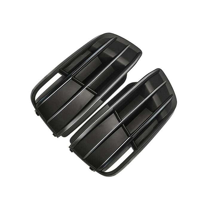 Front Bumper Grille Fog Lamp Cover Trim Fog Lamp Cover Fog Lamp Grille Car Suitable for Q5l 2018-202