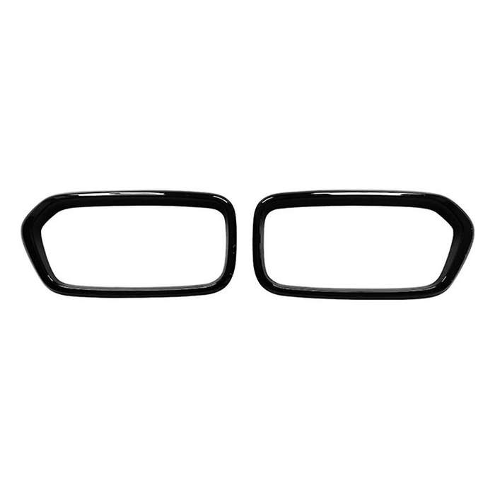Front Bumper Grille Frame Cover Trim Racing Middle Net Frame Trim for X2 Series F39 2018-2021 Gloss