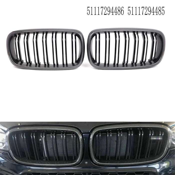Front Bumper Grille for X5M F85 X6M F86 X5 F15 X6 F16 Front Kidney Grill Racing Grills 51117294486