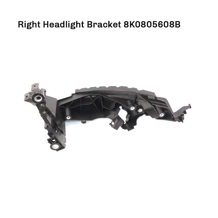 Front Bumper Headlight Bracket & Headlight Base Plate for A4 B8 13-16, 8T0941453B 8T0941454B 8K08056