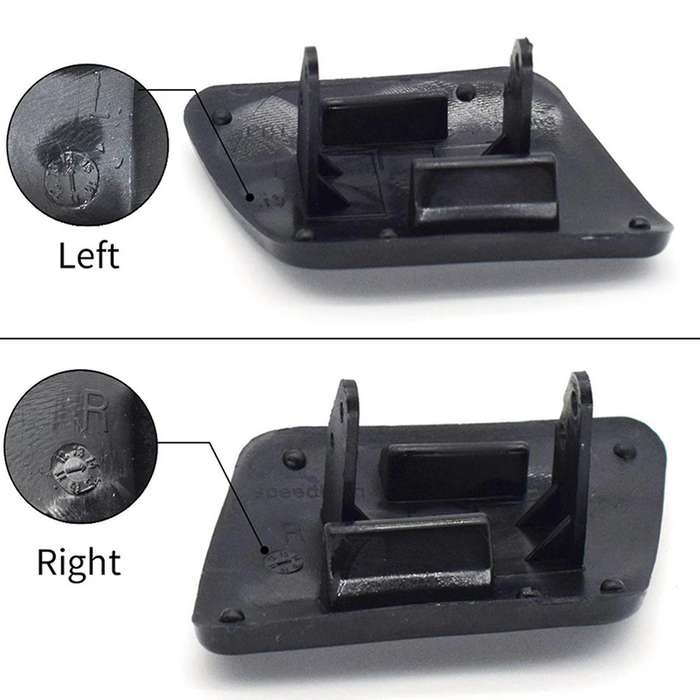 Front Bumper Headlight Washer Nozzle Cover for Golf 4 IV Mk4 1998-2006 1J0955109A