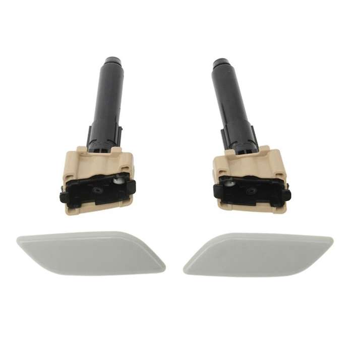 Front Bumper Headlight Washer Nozzle Head Light Washer Cover for 3 Axela 2013 2014 2015 2016 None P