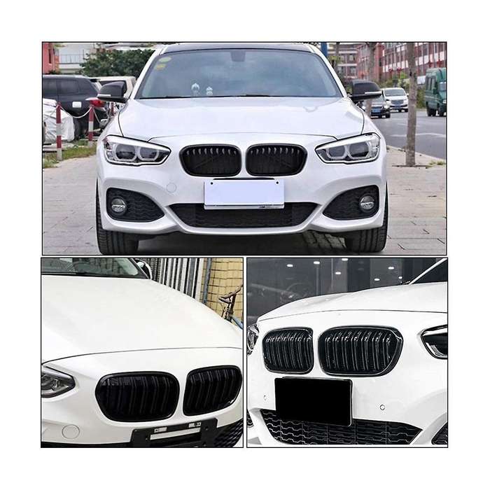 Front Bumper Kidney Grille Radiator Accessories for 1 Series F20 2015-2017 116i 118i 120i 125i
