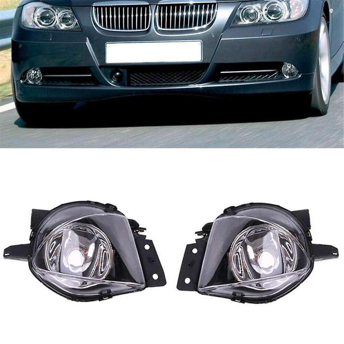 Front Bumper Led Fog Light Lamp Cover No Bulb for 3 Series E90 2006-2008 63176948373 63176948374