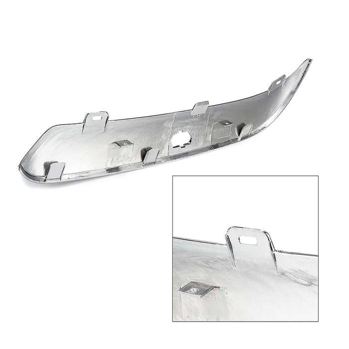 Front Bumper Lower Chrome Trim Strip Decorative Strip Cover W/Holes 04806124AA 04806125AA for 300C