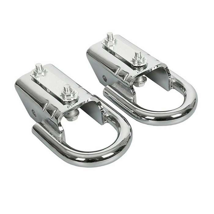 Front Bumper Tow Hooks Kit for Trucks 2009-2021 Fl3z-17a954-a Fl3z-17a954-c