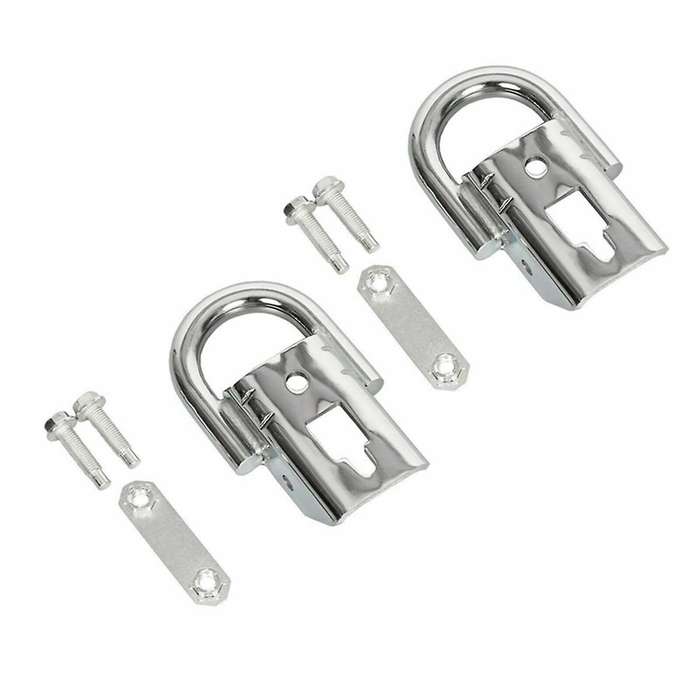 Front Bumper Tow Hooks Kit for Trucks 2009-2021 Fl3z-17a954-a Fl3z-17a954-c
