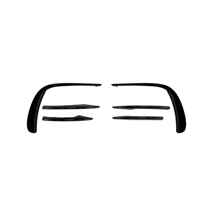 Front Bumper Wind Blade+ Front Wind Blade Modification Bumper Grille Trim Car for Chic E Class W213