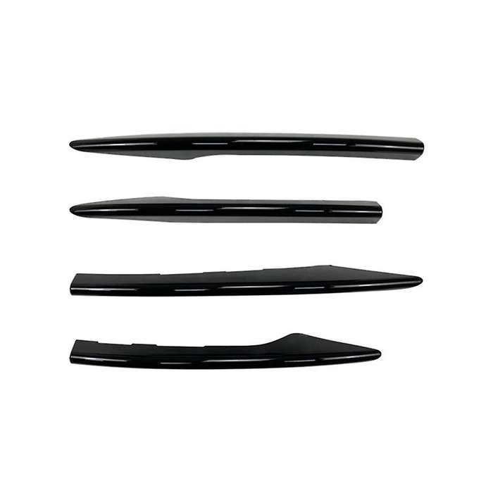 Front Bumper Wind Blade+ Front Wind Blade Modification Bumper Grille Trim Car for Chic E Class W213
