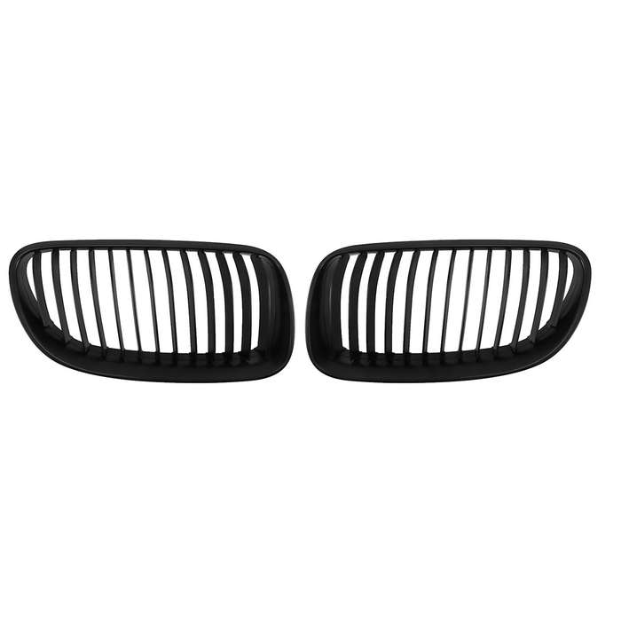 Front Center Wide Kidney Hood Grille Matte Black Grill Fit for 3 Series E92 E93 2010-2015 5113725496
