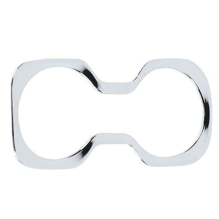 Front Cup Holder Cover Decor Ring Trim ABS for Ram 1500 2010 2011 2012 2013 2014 2015 2016 2017 (Chr