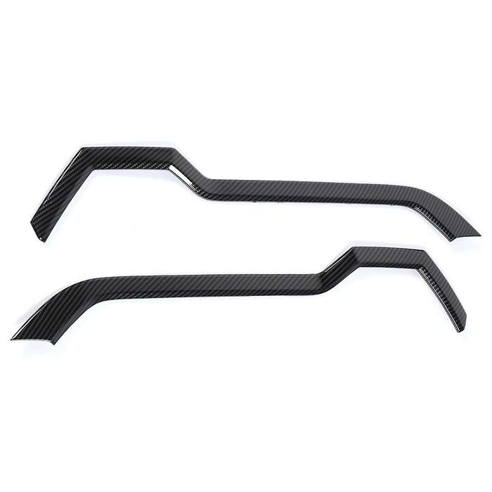 Front Door Linear Foot Pedal Trim for RAM 1500 2500 3500 2010-2017, 2PCS