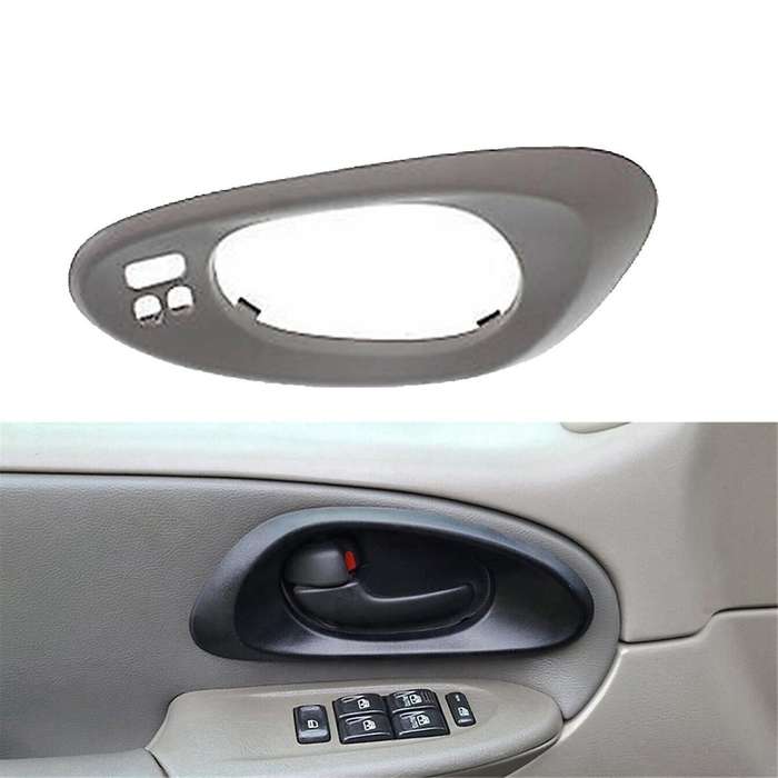Front Driver Left Side Inside Door Handle Bezel Trim Gray 25894592 for Trailblazer 2002-2009 2589459