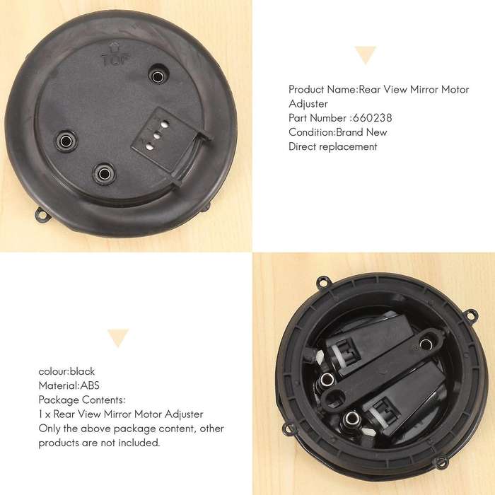 Front External Rear View Mirror Motor Adjuster 660238 for 206 207 306 307 for C2 C3 C4 C5
