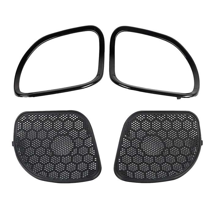 Front Fairing Speaker Mesh Grill Covers Trim for Road Glide Fltrxs 15-up