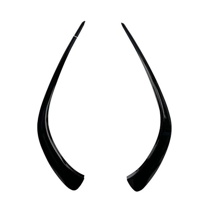 Front Fog Lamp Brow Decorative Frame Front Bumper Spoiler Front Bar Wind Knife Auto for W118 C118 C