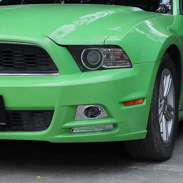 Front Fog Light Lamp Decor Cover Trim Bezels for 2010 2011 2012 2013 2014 Accessories (Silver)