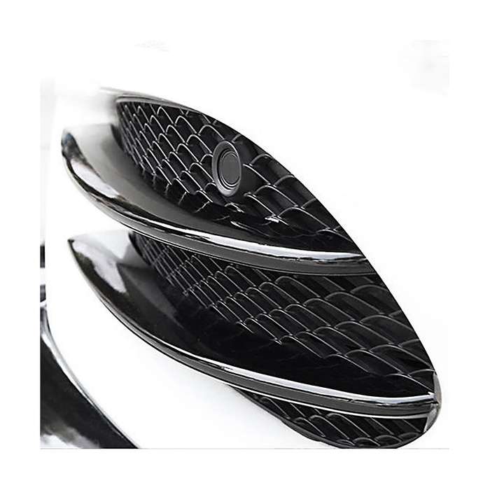 Front Fog Lights Trim Strips Bumper Lip Splitter Spoiler for C Class W205 C180 C200 C250 C260 C300