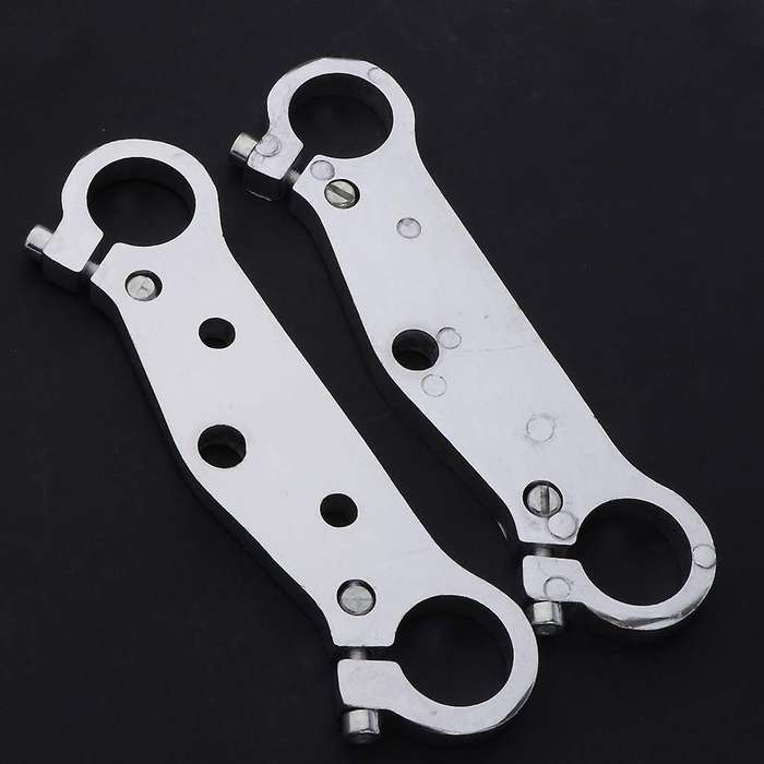 Front Fork 22MM Inverted Direction Device Upper Lower Plate for 47CC 49CC Mini Dirt Bike Motorcycle