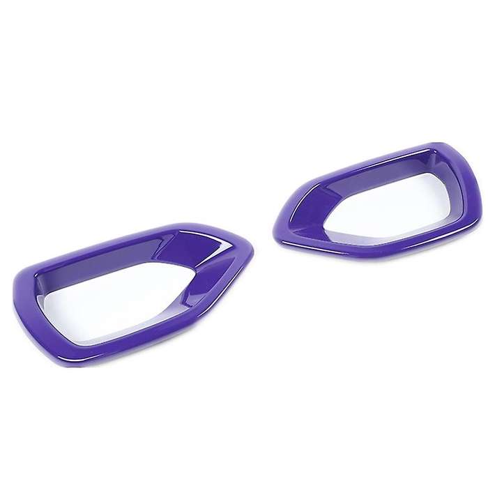 Front Grille Intake Bezel Cover Trim for 2015-2020 Charger Pack Car Accessories (Purple)
