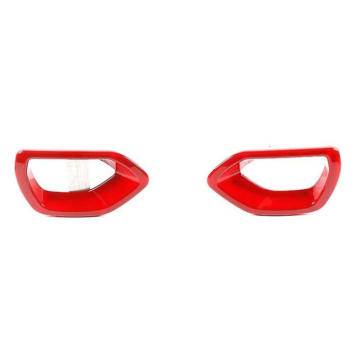 Front Grille Intake Bezel Cover Trim for 2015-2020 Charger Pack Car Accessories (Red)