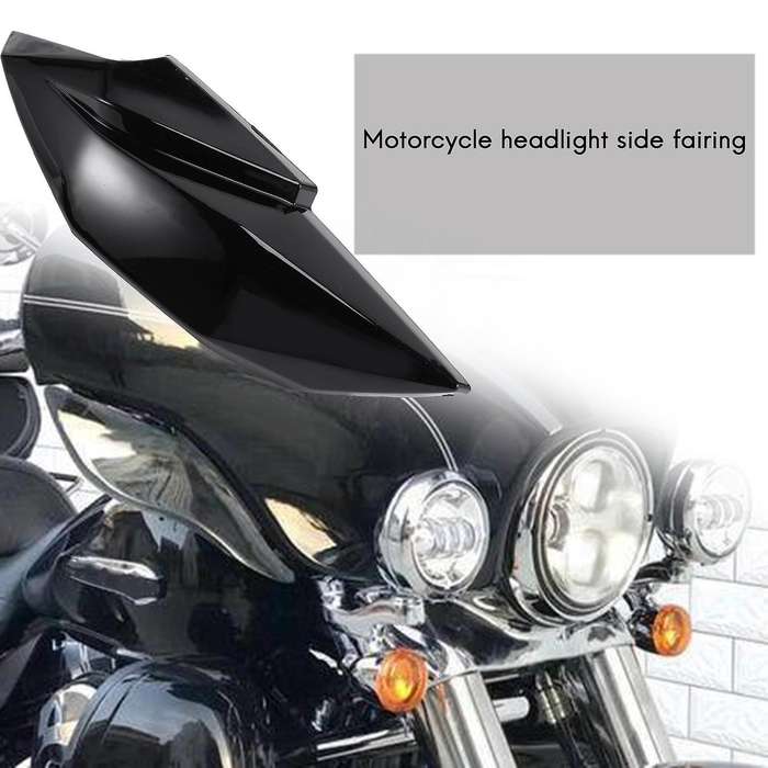 Front Headlight Bracket Upper Side Fairing Cowl Side Panels Cowl for Z250 Z300 2013-2017