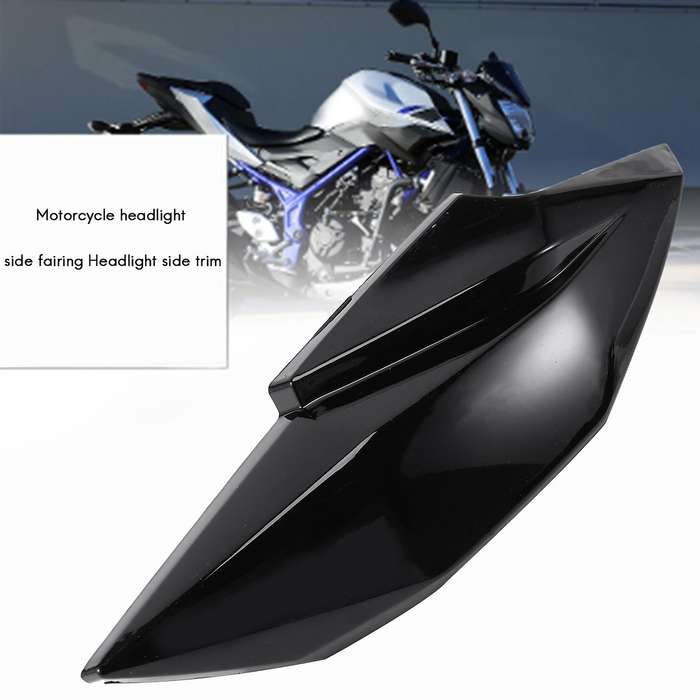 Front Headlight Bracket Upper Side Fairing Cowl Side Panels Cowl for Z250 Z300 2013-2017