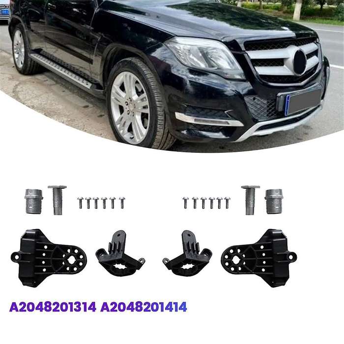 Front Headlight Bracket Repair Kits A2048201314 for -Class X204 13-2015 Light Lamp Fixed Claw,A