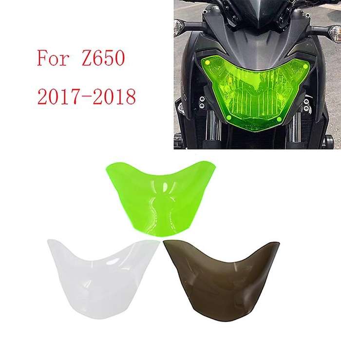 Front Headlight Screen Lens Cover Protection for Z650 2017-2018 Green