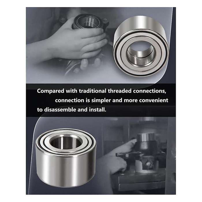 Front Heavy Duty Wheel Bearing Kit for Rancher 420 500 520 2014-2024 Replace 91051-HR3-A21 90651-HR