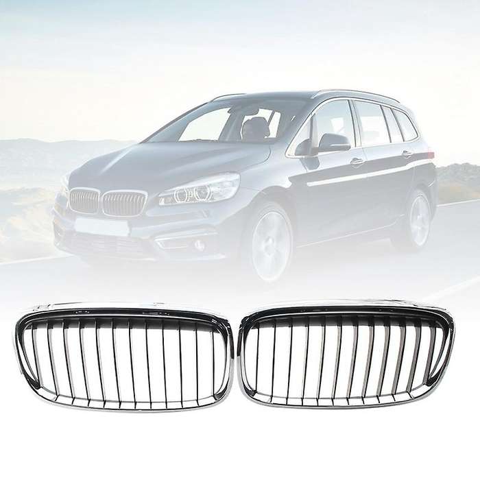 Front Kidney Grill Bumper Grill Grilles for F45 F46 2 Series Single Line GT 218I 220I 2014-2017