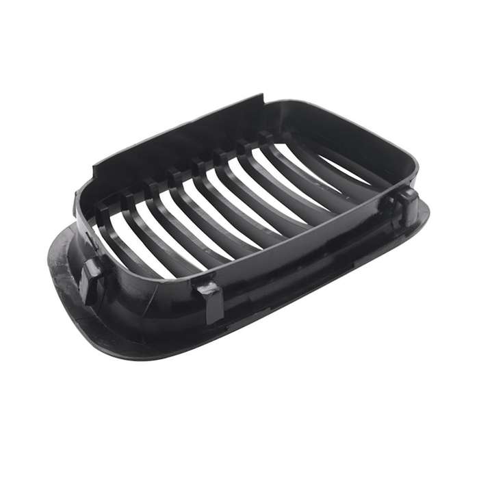 Front Kidney Grills for E46 3 Series 320i 325i 325xi 323i 4d 4 Door 1998-2001 Gloss Black 511382084