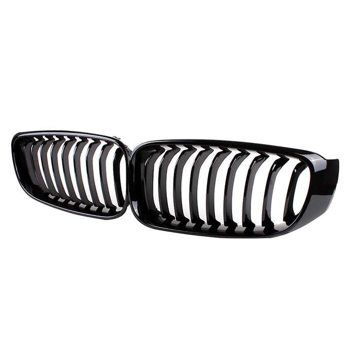 Front Kidney Hood Grille Grill for  F34 3 Series 328I 330I 335I 340I GT XDrive 2014-2019 Gloss Black