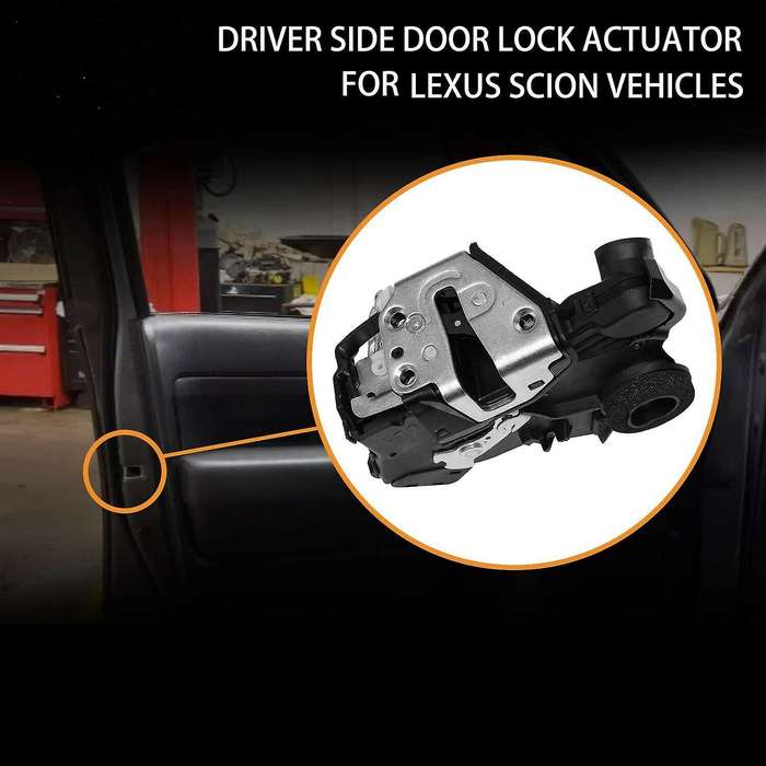 Front Left Driver Side Door Lock Actuator Latch FL for 02-09 ES/GX/RX TC Sienna 931-400