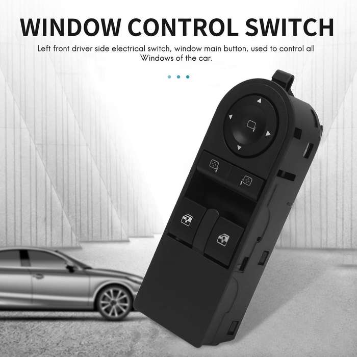 Front Left Driver Side Electric Switch Car Window Button 13228879 for Vauxhall Astra H & Zafira-b