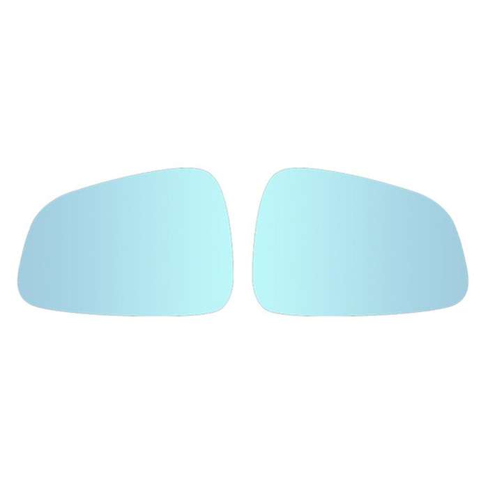 Front Left Right Anti-Fog Rear View Mirror Lens Glass for Model S Rearview Mirror,Blue Mirror
