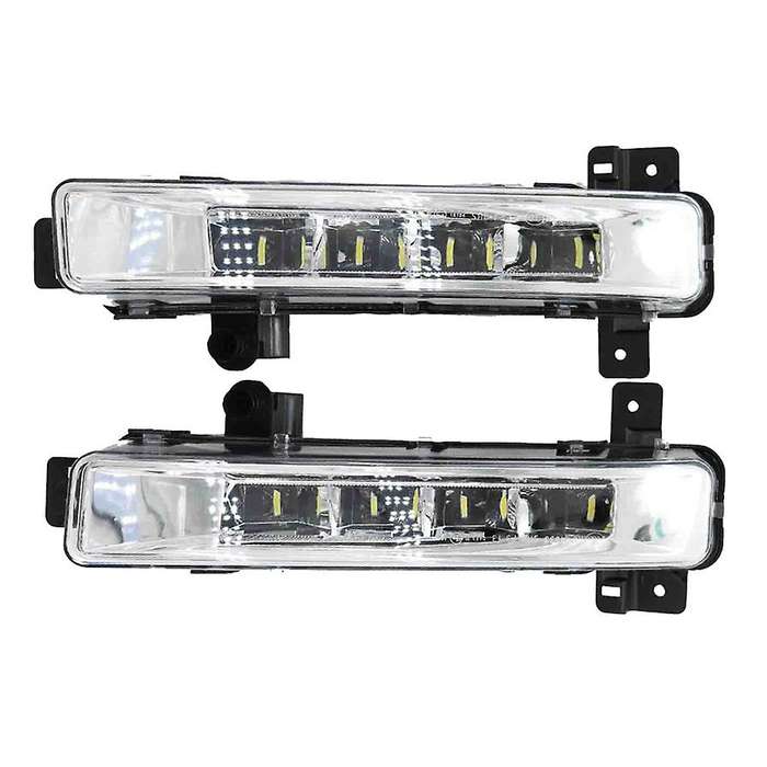 Front Left Right Car Fog Lamp for- 5 Series G30 G31 G38 2016-2018 Auto Bumper Fog Light LED DRL Dayt